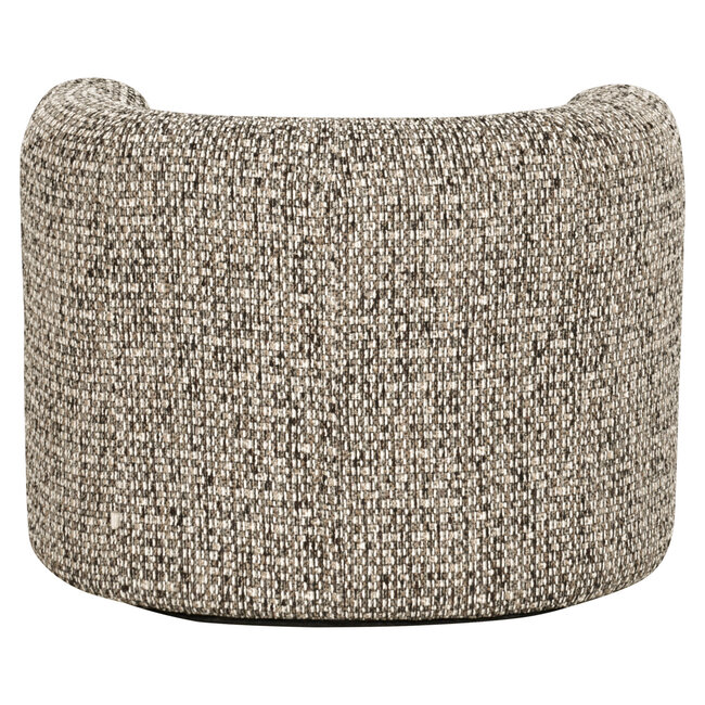 Richmond Interiors  Lounge stoel Talley cobblestone draaistoel