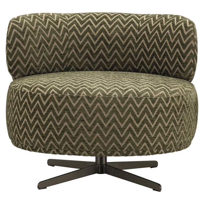 Richmond Interiors  Lounge stoel Lauren mos chevron