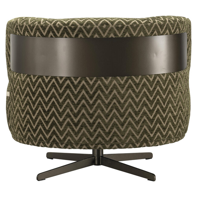 Richmond Interiors  Lounge stoel Lauren mos chevron