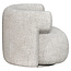 Richmond Interiors  Lounge stoel Talley creme tweed draaistoel