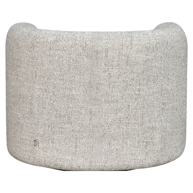 Richmond Interiors  Lounge stoel Talley creme tweed draaistoel