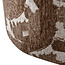Richmond Interiors  Lounge stoel Talley bruin nature draaistoel