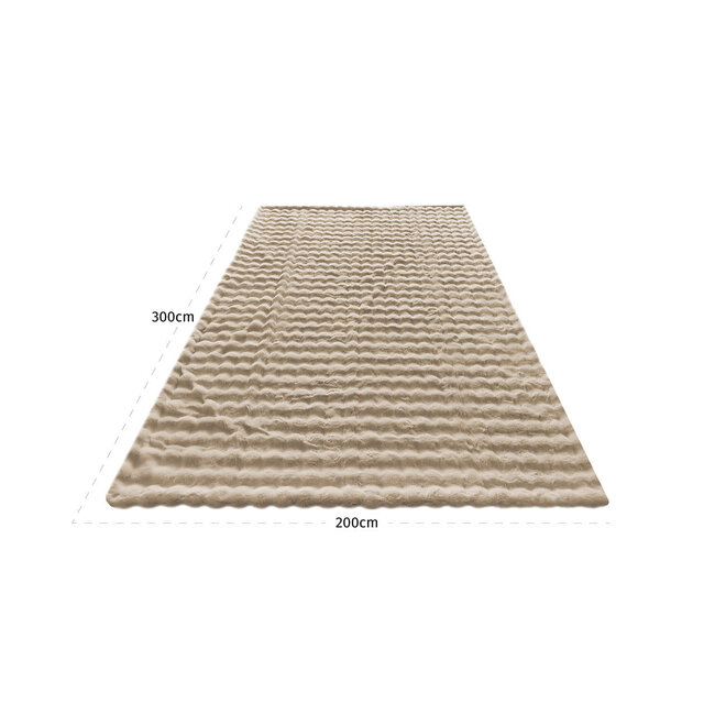 Richmond Interiors  Plaid Nordic Plush beige 200x300