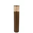 Light en Living Windlicht Ø25,5x127 cm YON mat bruin-brons