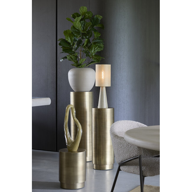 Light en Living Pot deco Ø40x35 cm MILZO mat licht grijs