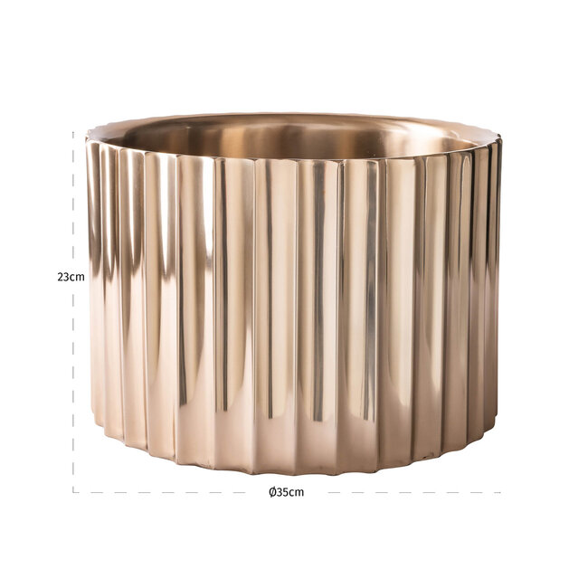 Richmond Interiors  Wijn- en baraccessoires Minoa goud wijn & champagne koeler