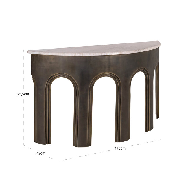 Richmond Interiors  Sidetable Sanchis antiek bras
