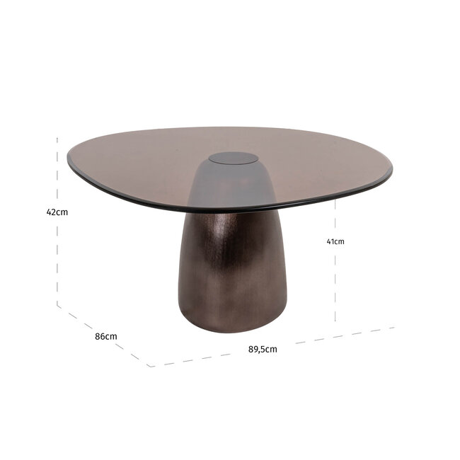 Richmond Interiors  Salontafel Hayden brons