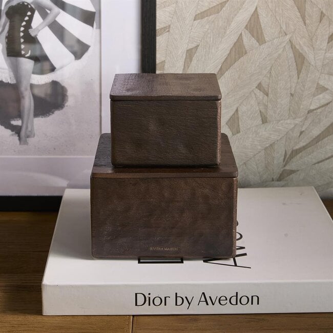 Riviera Maison Opbergboxen Banu set van 2