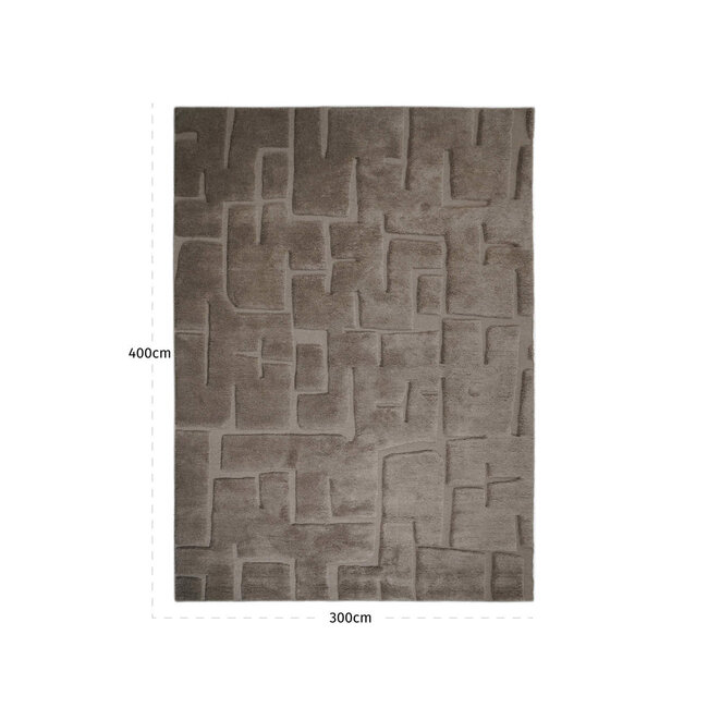 Richmond Interiors  Vloerkleed Cortesin almond 300x400