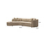 Richmond Interiors  Bank Romero zand tweed ottoman links