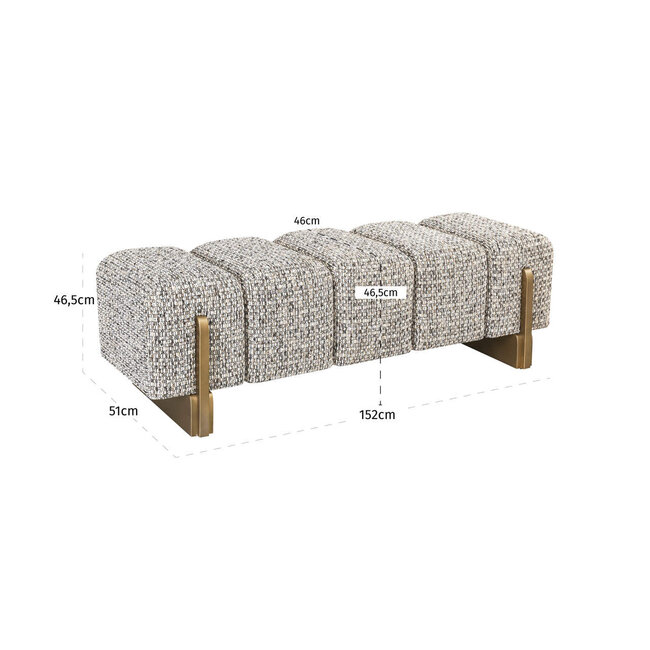 Richmond Interiors  Bank Caleo Cobblestone