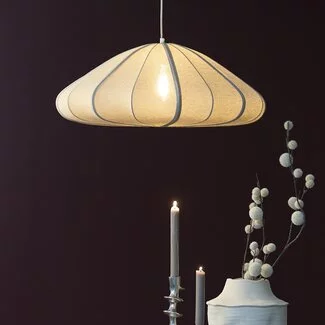 Light en Living Hanglamp Ø64X25 Cm Cesano Jute Natural
