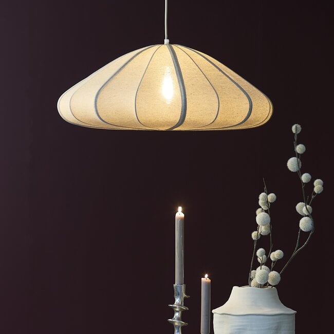 Light en Living Hanglamp Ø64X25 Cm Cesano Jute Natural