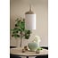 Light en Living Hanglamp Ø27,5x52 cm DANIA hout print naturel+touw crème