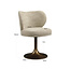 Richmond Interiors  Eetkamerstoel Amely naturel softweave draaistoel
