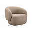 Richmond Interiors  Lounge stoel Milano zand tweed