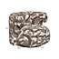Richmond Interiors  Lounge stoel Talley bruin nature draaistoel