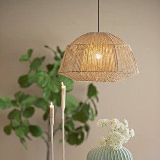 Light en Living Hanglamp Ø50x31 cm MACUL jute naturel