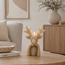 Countryfield LED Kaars Hert Lyon L beige pootjes - 10,5 (l) x 7,5 (b) x  18 (h) cm