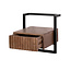 WoonStijl Nachtkastje Carve Air XS 1 lade acacia bruin