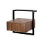 WoonStijl Nachtkastje Carve Air XS 1 lade acacia bruin