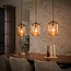 WoonStijl Hanglamp Python 3-lichts Amber glas