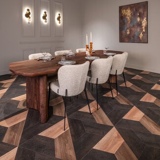 Richmond Interiors  Eettafel Baldwin bruin 270