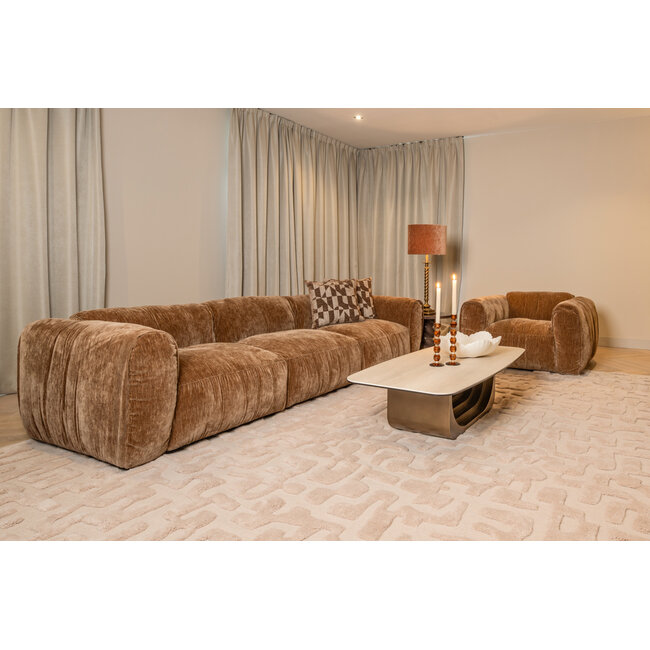 Richmond Interiors  Lampenkap Ziba Be straight mocha mousse 40Ø