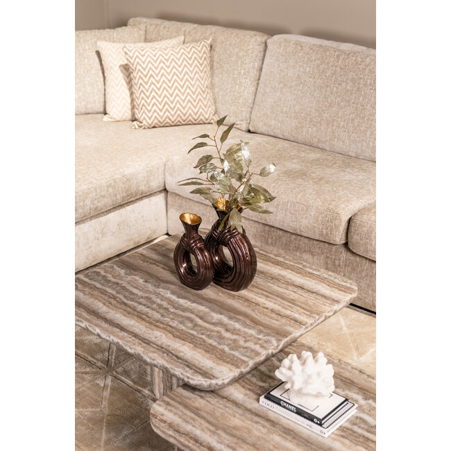 Richmond Interiors  Vaas Suen donkerbruin groot