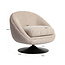 Richmond Interiors  Lounge stoel Nodo naturel chunky draaibaar