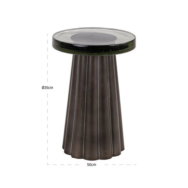 Richmond Interiors  Bijzettafel Barwick antiek brons