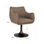 Richmond Interiors  Eetkamerstoel Aldo bruin tweed draaibaar