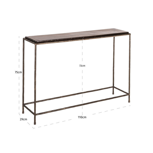 Richmond Interiors  Sidetable Villano brons