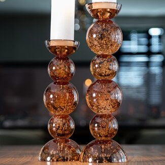 Richmond Interiors  Kandelaar Jolita bruin groot