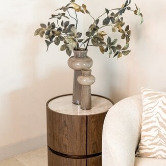 Richmond Interiors  Vaas Lunor taupe klein