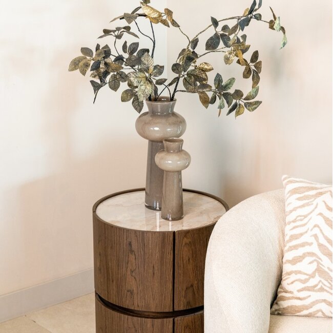 Richmond Interiors  Vaas Lunor taupe groot