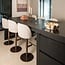 Richmond Interiors  Barstoel Vesper mocca fancy draaibaar