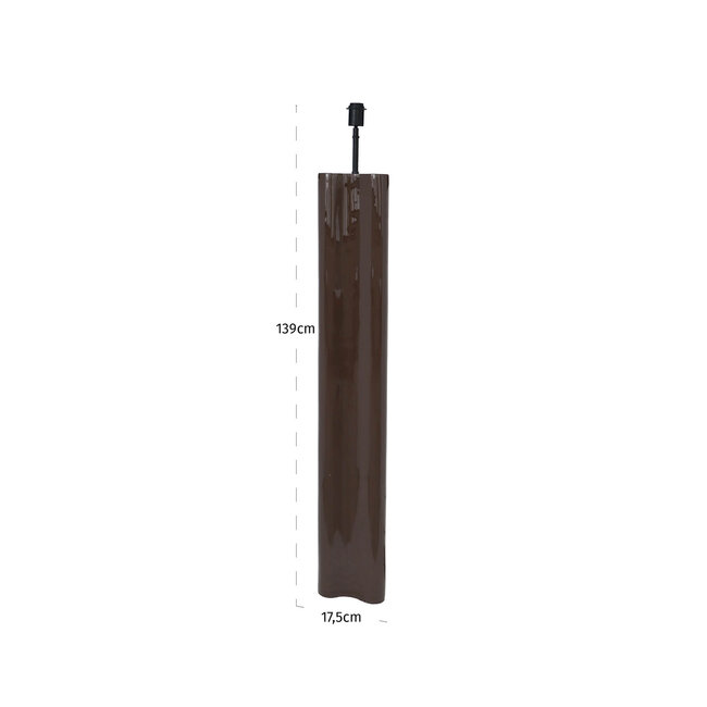 Richmond Interiors  Vloerlamp Aurelia Chestnut