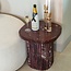 Richmond Interiors  Bijzettafel Orchid burgundy