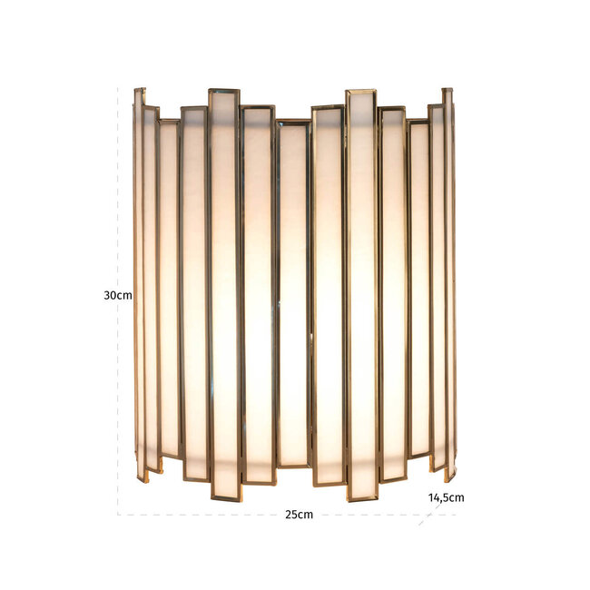 Richmond Interiors  Wandlamp Lima antiek brons