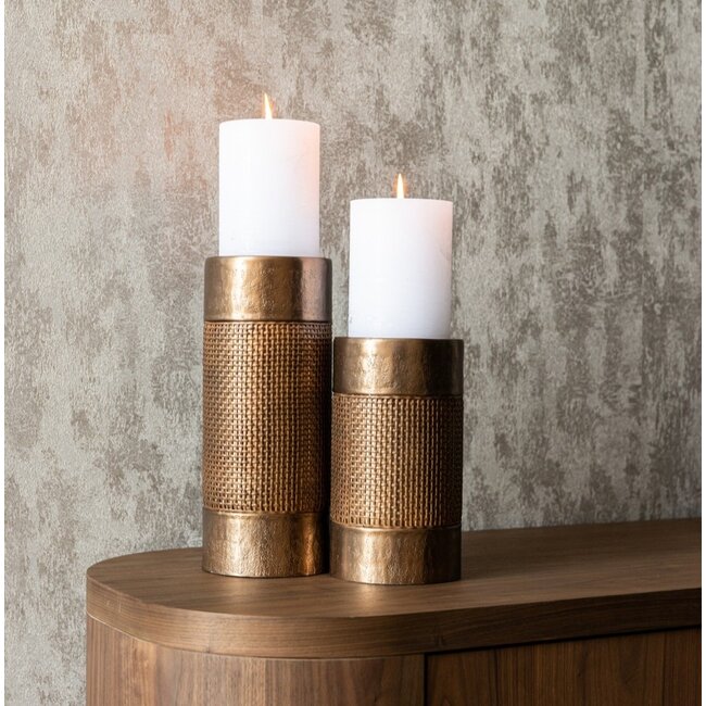 Richmond Interiors  Kandelaar Aya brushed goud klein
