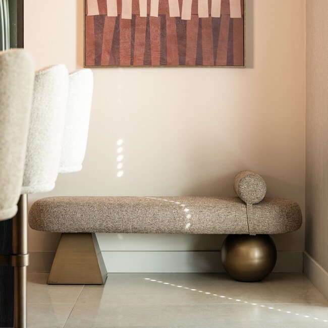 Richmond Interiors  Bank Alexander Jones bruin tweed fire retardant (Geneva)
