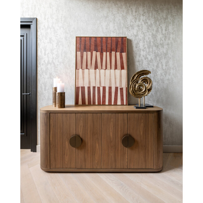 Richmond Interiors  Decoratief object Swirl antiek brons groot