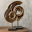 Richmond Interiors  Decoratief object Swirl antiek brons groot