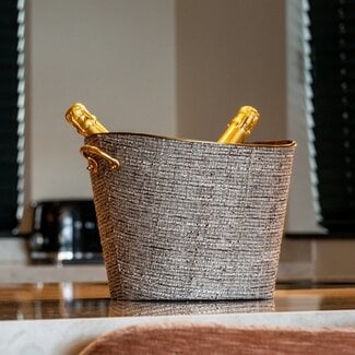 Richmond Interiors  Wijn- en baraccessoires Brady beige champagne cooler