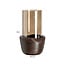 Richmond Interiors  Windlicht Sloane walnoot groot