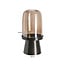 Richmond Interiors  Windlicht Meave walnoot groot