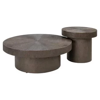 Richmond Interiors  Salontafel Lindo Brunzae - Set van 2