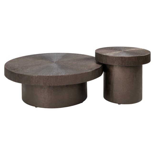 Richmond Interiors  Salontafel Lindo Brunzae - Set van 2